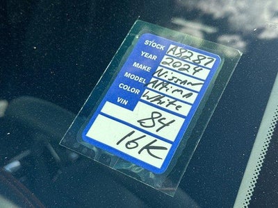 2024 Nissan Altima 2.5 SR Sedan