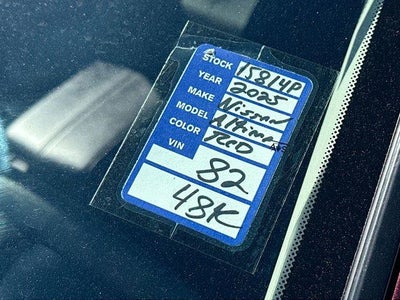 2025 Nissan Altima SV FWD