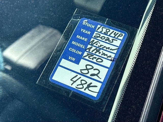 2025 Nissan Altima SV FWD