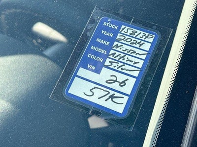 2024 Nissan Altima 2.5 SV Sedan