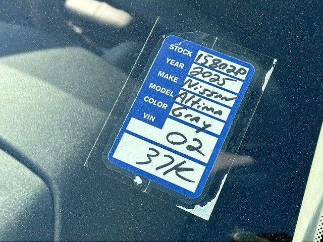 2025 Nissan Altima SV FWD