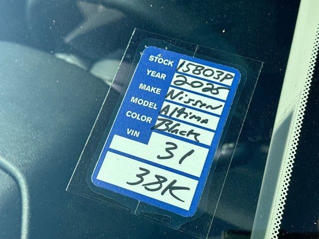 2025 Nissan Altima SV FWD