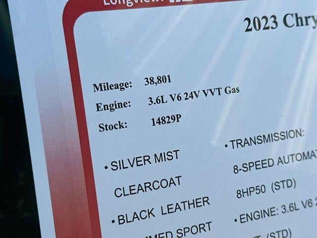 2023 Chrysler 300 300S RWD