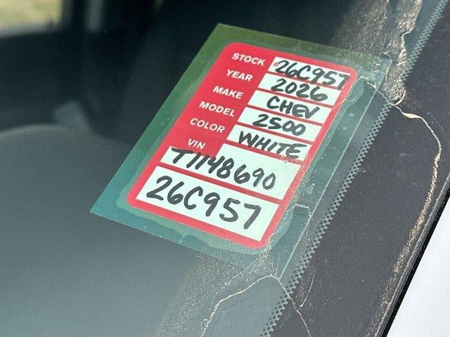 2026 Chevrolet Silverado 2500 HD Custom