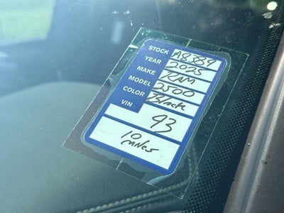 2025 RAM 2500 Rebel 4x4 Crew Cab 6'4" Box