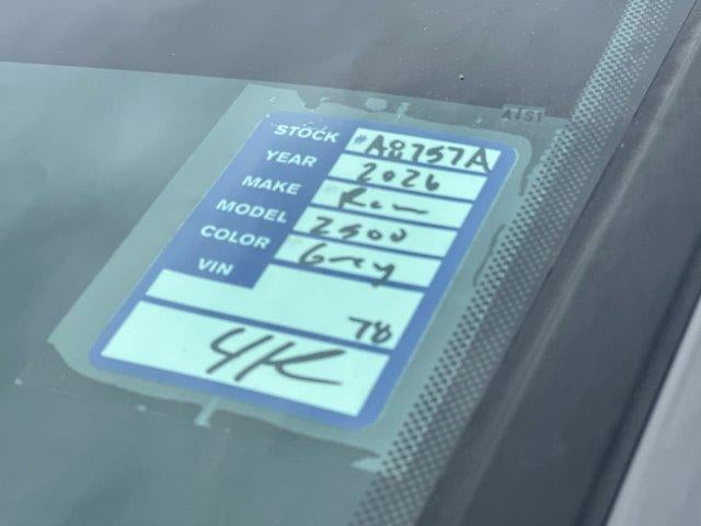 2026 RAM 2500 Laramie 4x4 Mega Cab 6'4" Box