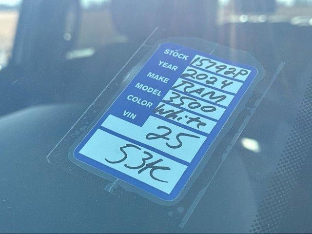 2024 RAM 3500 Big Horn 4x4 Crew Cab 8' Box