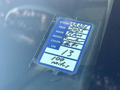 2025 RAM ProMaster Cargo Van Tradesman 2500 High Roof 136" WB w/Pass Seat