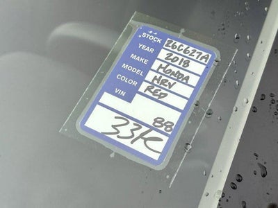 2018 Honda HR-V EX 2WD Manual