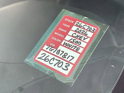 2026 Chevrolet Silverado 1500 WT