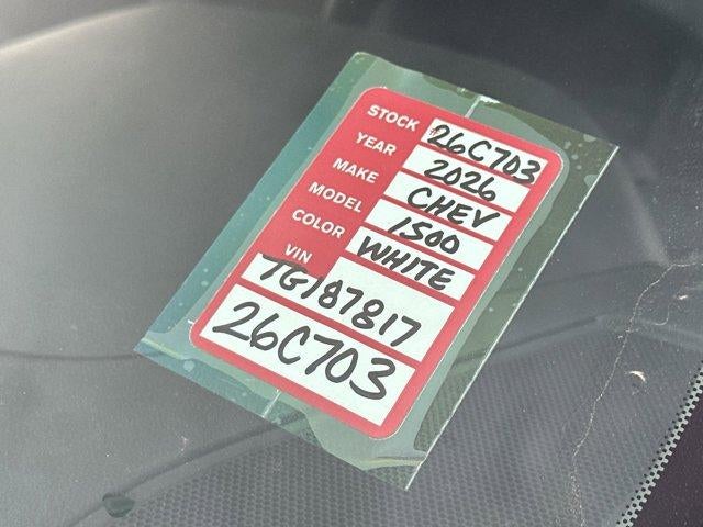 2026 Chevrolet Silverado 1500 WT