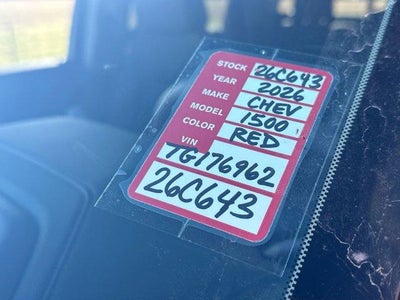 2026 Chevrolet Silverado 1500 LT