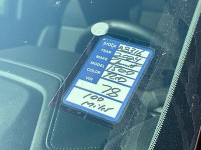 2024 Chevrolet Silverado 1500 Crew Cab Short Box 4-Wheel Drive LT Trail Boss