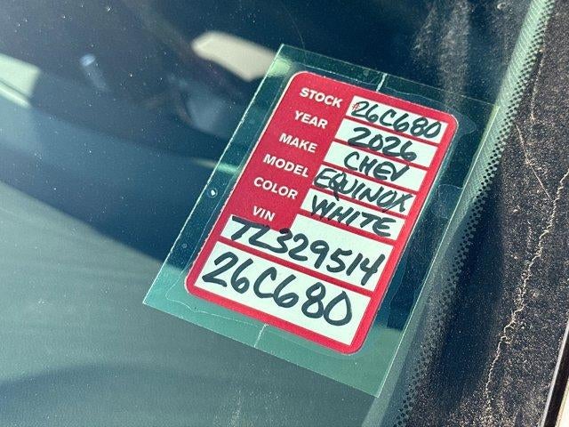 2026 Chevrolet Equinox RS