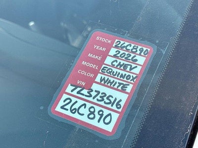 2026 Chevrolet Equinox LT