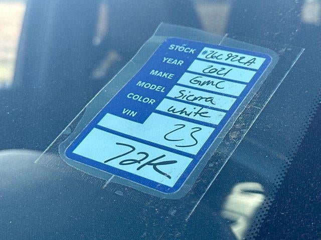 2021 GMC Sierra 1500 Crew Cab Short Box 4-Wheel Drive AT4