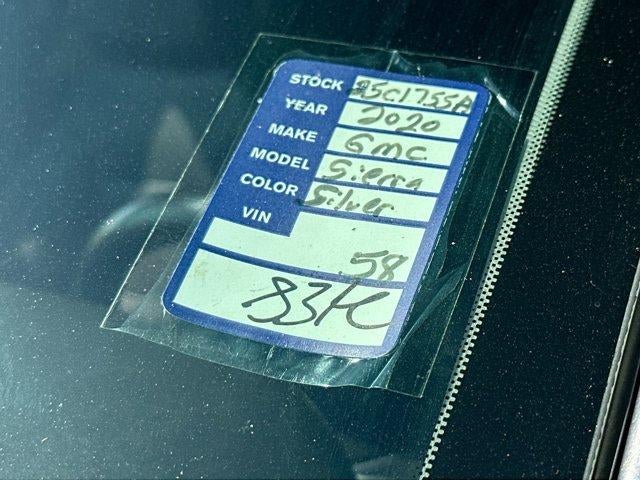 2020 GMC Sierra 1500 Crew Cab Standard Box 2-Wheel Drive SLT