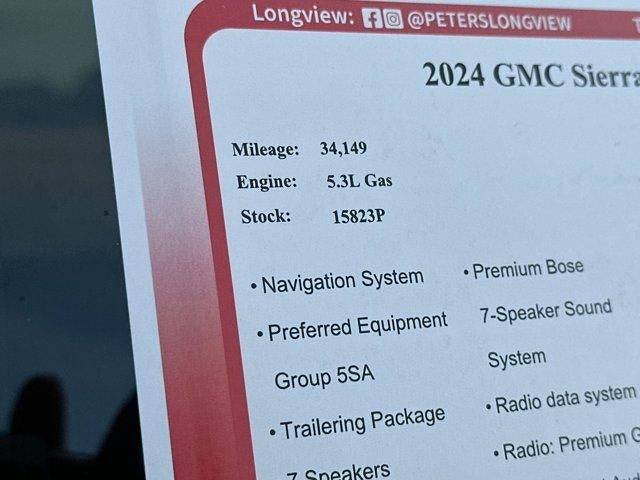 2024 GMC Sierra 1500 Crew Cab Short Box 4-Wheel Drive Denali