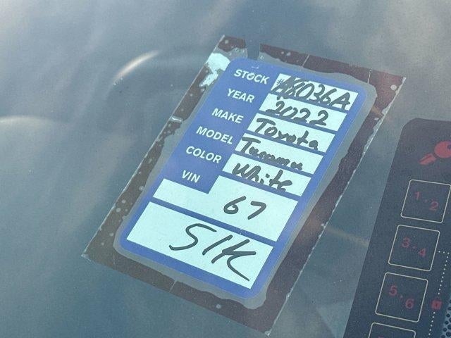 2022 Toyota Tacoma 4WD 4WD TRD Sport Double Cab 5' Bed V6 MT (Natl)