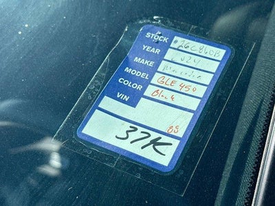 2024 Mercedes-Benz GLE GLE 450 4MATIC® SUV