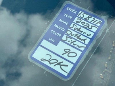 2025 Subaru Outback Onyx Edition AWD