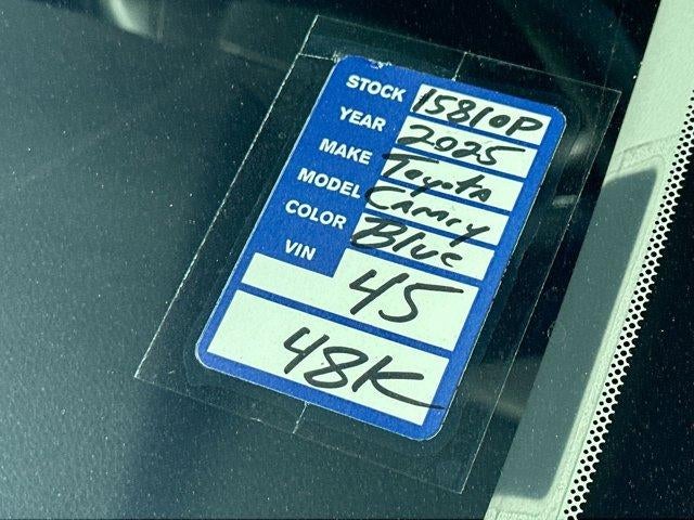 2025 Toyota Camry LE (SE)