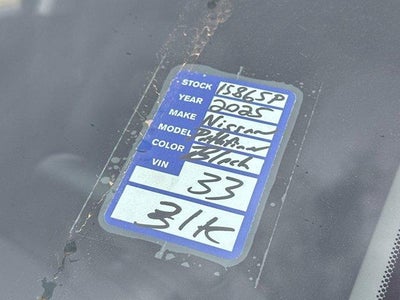 2025 Nissan Pathfinder SV 4WD