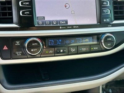 2019 Toyota Highlander XLE V6 FWD (Natl)