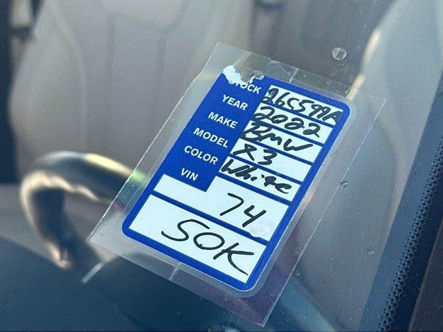 2022 BMW X3 Sports Activity Vehicle