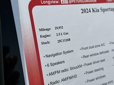 2024 Kia Sportage EX FWD