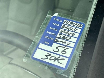 2024 Volvo S60 B5 AWD Core Dark Theme