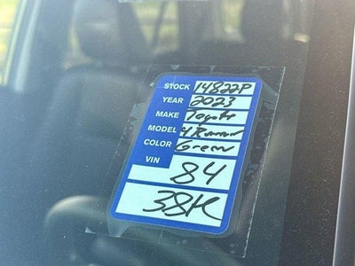 2023 Toyota 4Runner TRD Sport 2WD (Natl)