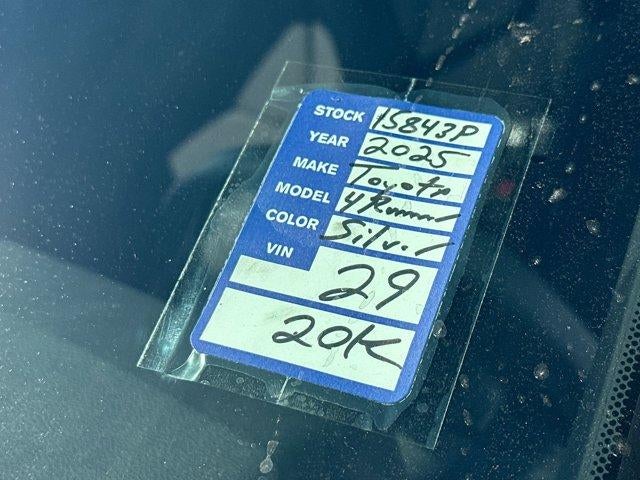 2025 Toyota 4Runner SR5 4WD (GS)