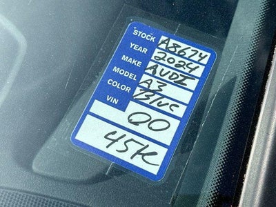 2024 Audi A3 Premium 40 TFSI
